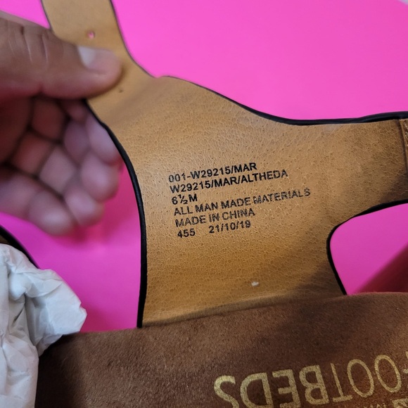 WHITE MOUNTAIN Altheda Platform Heel
Sandals Sz 6.5 - Picture 10 of 11